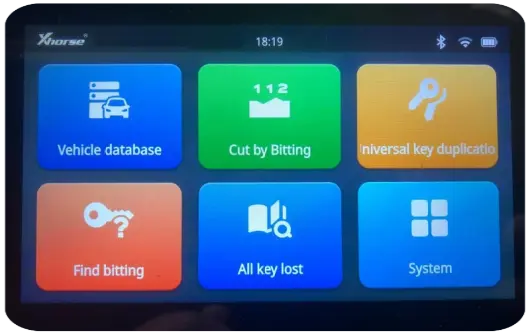 Xhorse Key Cutter LCD